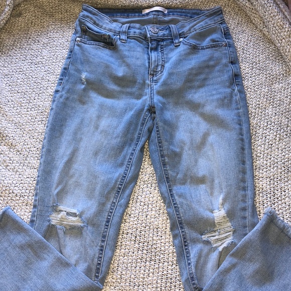 (SOLD) Lauren Conrad cropped skinny jeans - Picture 1 of 3